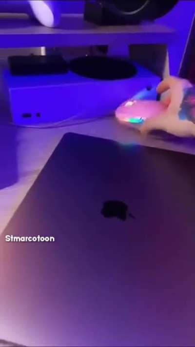 Robert oyun oynamak i&ccedil;in iyi bir pc almış.