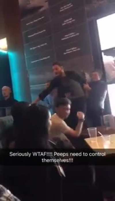 An gets water splashed on him and more!