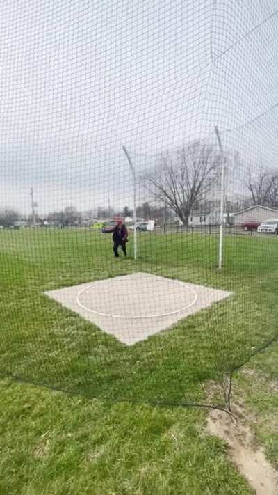 I&rsquo;m not great at throwing discus..