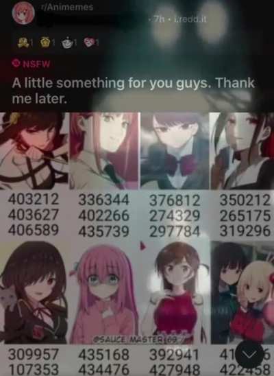 These numbers