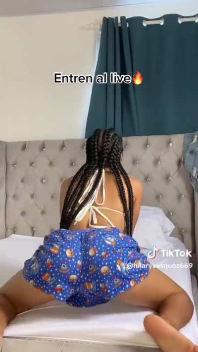 She can throw it