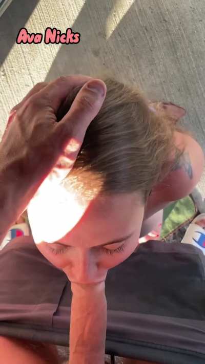 3 hours at the beach and a few negroni&rsquo;s later.. I was begging for this guys cock and getting hosed down while some randoms watched 