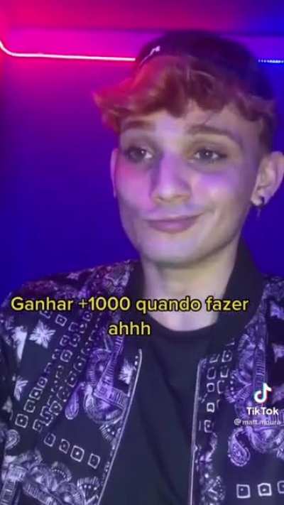 Eu vi o tik tok e fiquei doido kaka