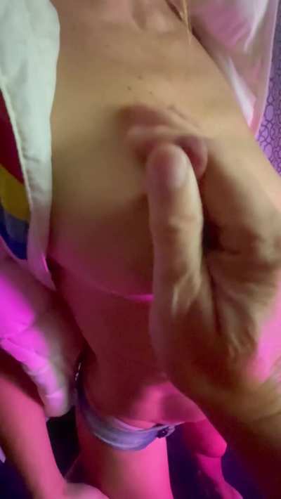I really like my big milf nipples played with aggressively