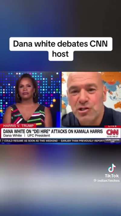 Dana debates CNN host over politics 🤦&zwj;♂️ 