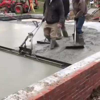 Quality concrete finishing is an art form.
