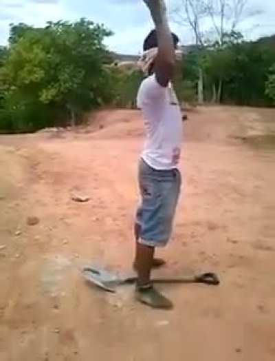 Trusting his friend