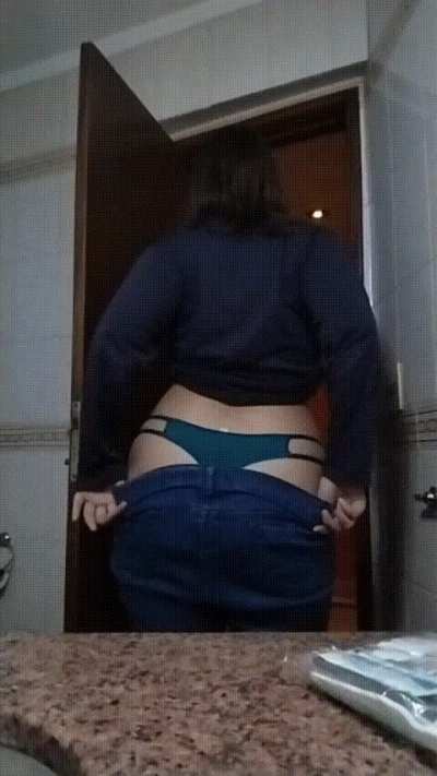Should I finish taking off my favorite jeans or do you better take them off for me?