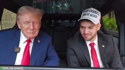 Trump listening to Playboi Carti