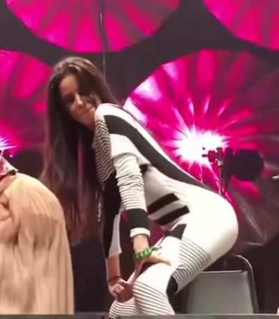 she’s working it