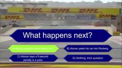 Test your F1 knowledge with this "What happens next" quiz (approved by the FIA)