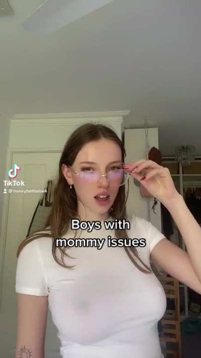 nipple sticking out