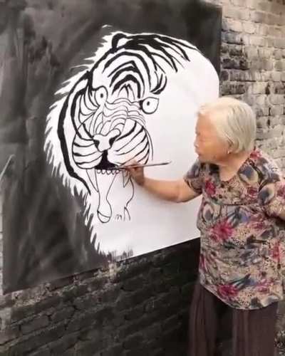 Grandma and her skillz