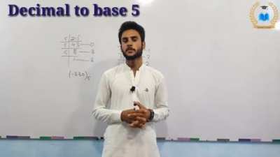 How to convert from decimal to base 5