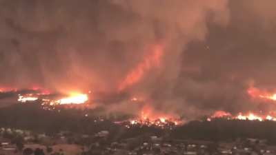 The base of the &ldquo;fire tornado&rdquo; was 1,000 feet wide &mdash; larger than three football fields &mdash; and was fueled by winds gusting to 165 mph, according to the Cal Fire report. It exploded 7.5 miles into the air, ripping roofs off homes and toppling power lines.
