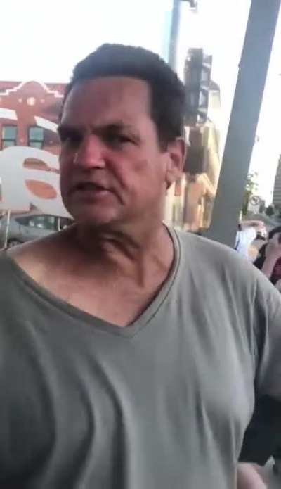 Big Dick Daddy from Cincinnati, slightly missing the point of the protests...hearts in the right place though