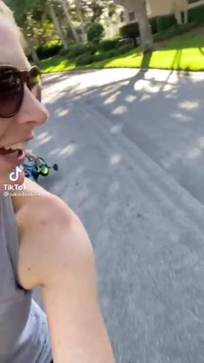 &ldquo;First family bike ride&rdquo;