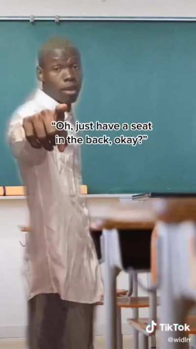 One of the most awkward experiences in school