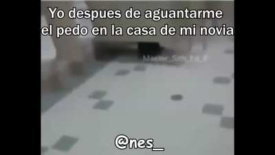 Aguantarse pedos