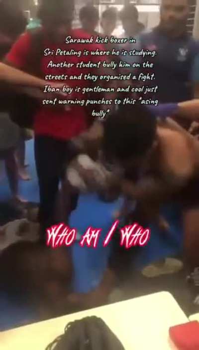 Bully picked on the wrong guy
