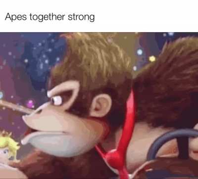 It&rsquo;s what good apes do stick together