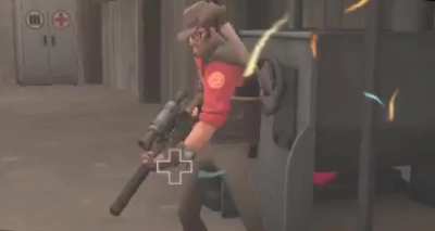 TF2 bot goes spin for 3 minutes (epilepsy warning)