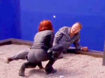 here's a Christmas gift for all of those who can't get enough of Scarlett Johansson's juicy ass