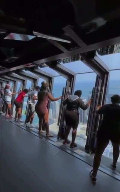 Would you dare to look down?