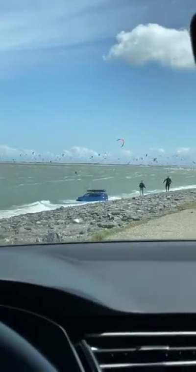typical Germans when they go on holiday to Zeeland