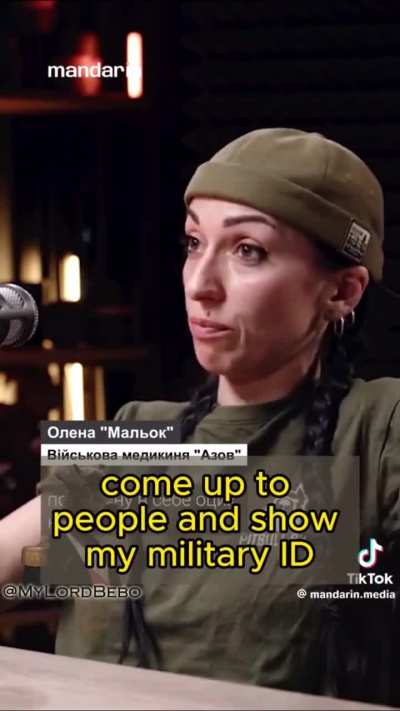 RU POV: "We have 80% sick people". Azov medic Malok complains about the high proportion of sick and elderly people in the army, some of whom are grabbed, beaten up and thrown in vans. She reveals that the medical test to ascertain fitness for military ser