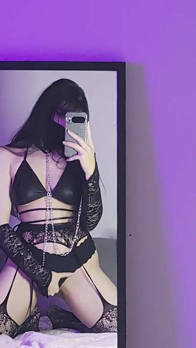 A little bit of pale skin and dark vibes