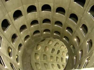 Parking garage, Lyon, France