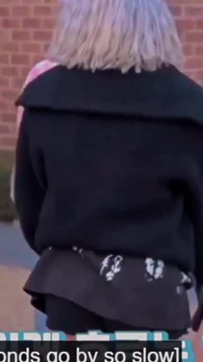 Nancy blindfolded