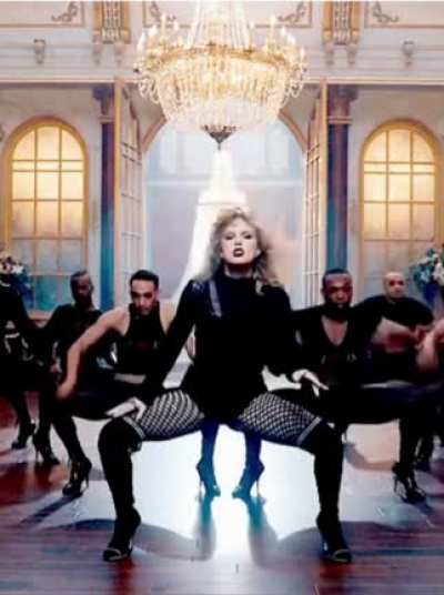Her wide open thighs are a sight to behold..
