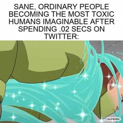 It's almost as if.... they were toxic humans before!