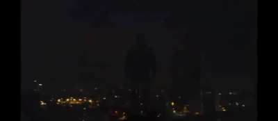 RU POV: missile hit Kiev 