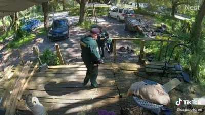 Redneck trap door