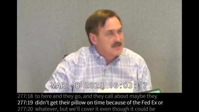 Mypillow guy loses it after prosecutor suggests his pillows are lumpy