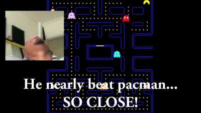 Dreamy plays pacman and loses