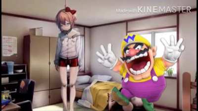 Wario discovers sayori&rsquo;s body and kills himself out of grief