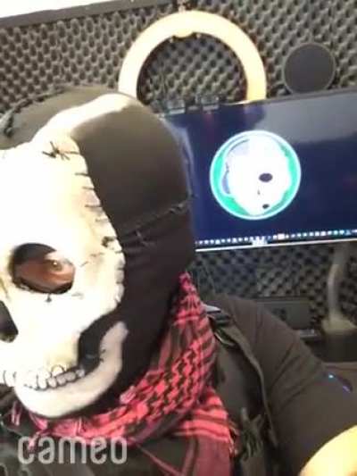 My cameo from Jeff leach! (He&rsquo;s the voice actor for ghost in 2019 mw)