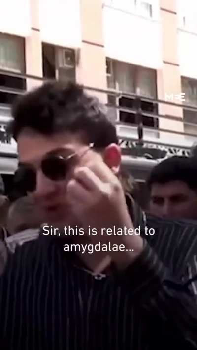 Why is this guy being racist to Arabs, his own people?
