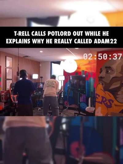Trell confronts Potlord for squashing it with Adam16 and calling him on live. BBE back on NJ soon ?