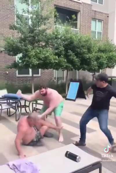 Sloppy dad fight