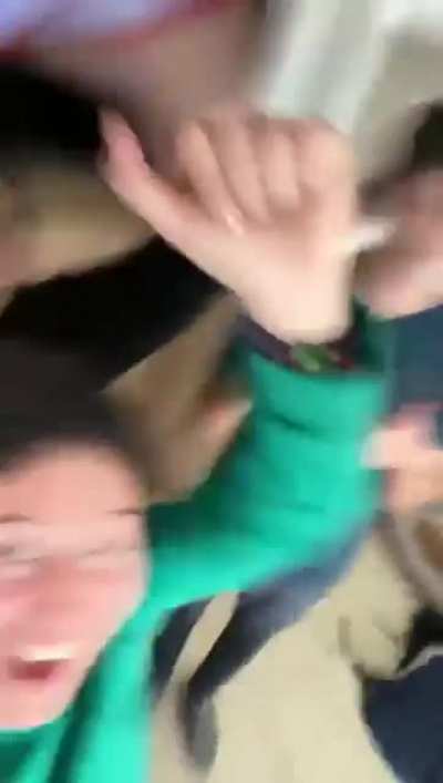 Video my students sent me after I informed them they passed their final exam.