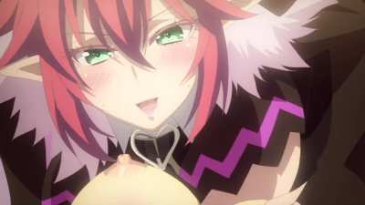 Asmodeus enjoying Maria&rsquo;s left tit.