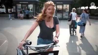 Palina f&auml;hrt Rad😎