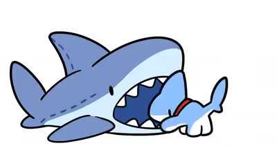 Land shark meets "real" shark