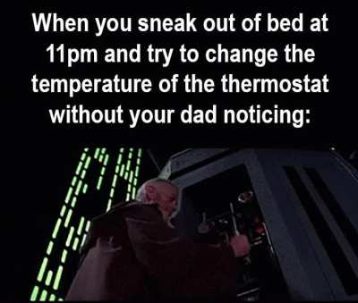I've got a bad feeling about this. . .