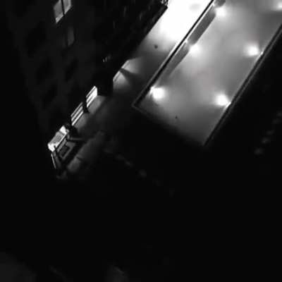 Can someone give me the backstory of this? Was this, when he tried to kill himself? Someone said it's him "emotional" crying and singing on a rooftop.